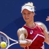 Viktorija Golubic a décroché dimanche son 2e titre sur le circuit principal KEYSTONE/ANTHONY ANEX